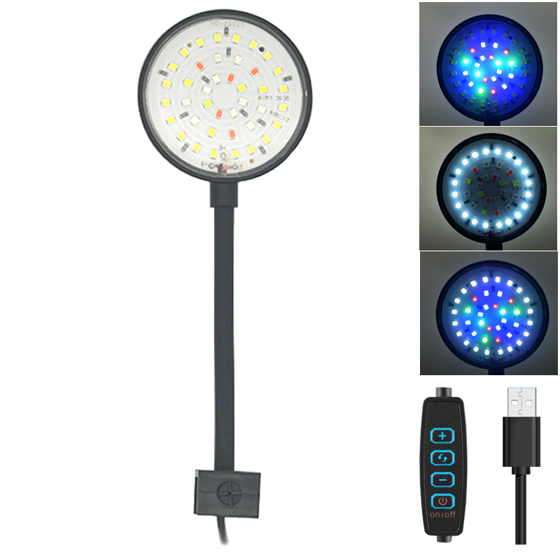 Aquarium Plant Light - USB Aquarium LED-lamp Aquariumlicht Decor Waterplant