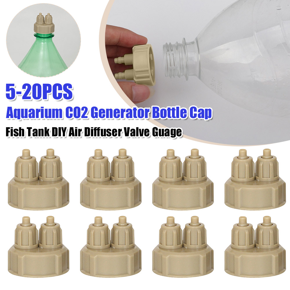 Live Plant Aquarium - Aquarium CO2 Generator Flesdop Aquarium Levende