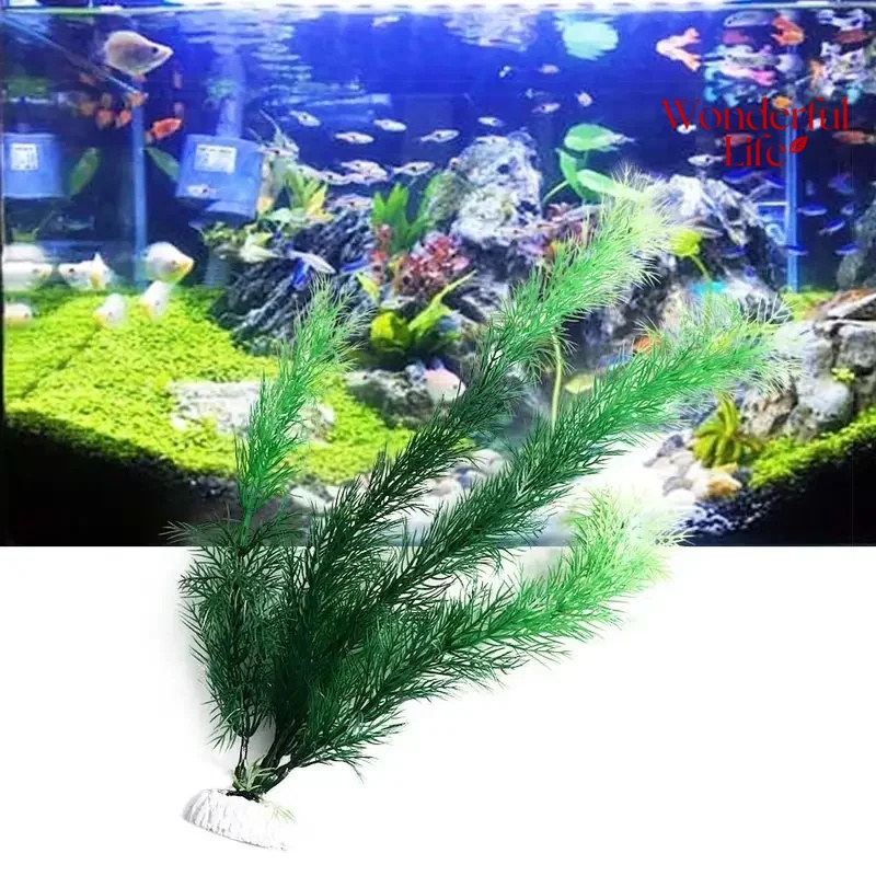 Aquarium Plant Substrate - 19/30CM Water Gras Aquatische Plastic Planten