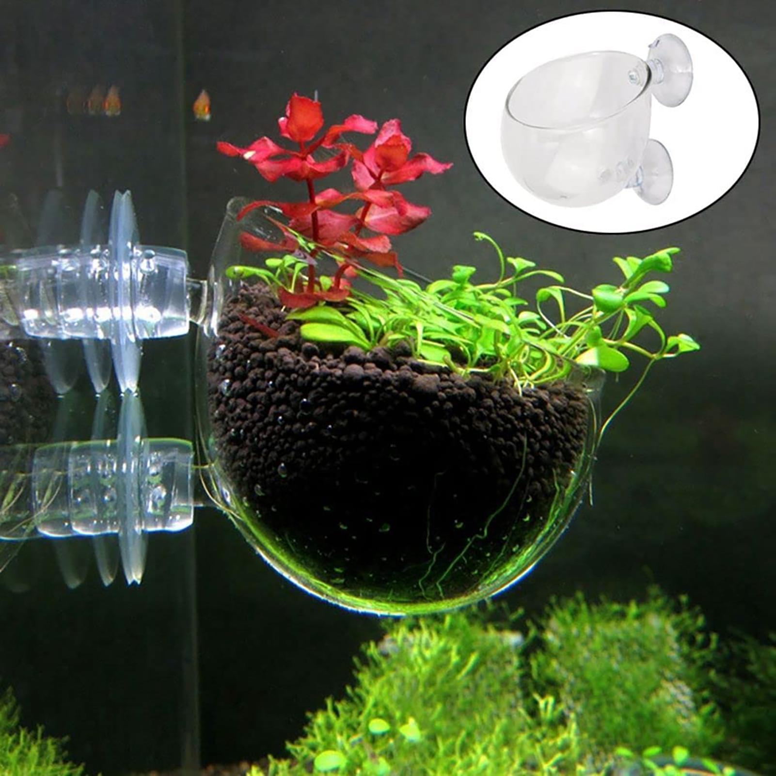 Plant Aquarium Pot - Aquatische plantenpot Helder acryl aquariumplanter met