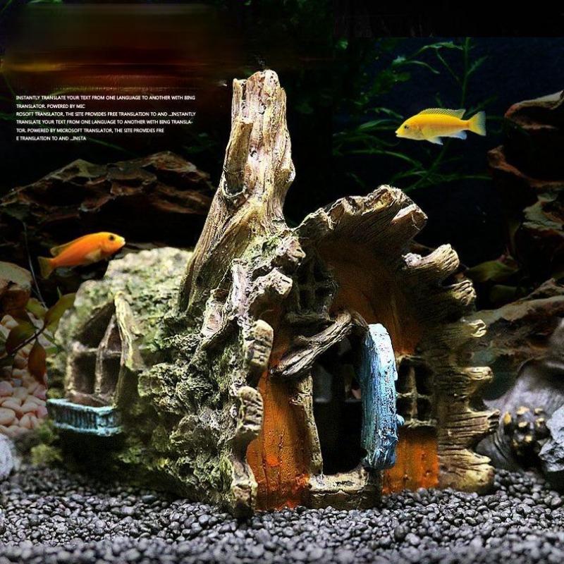 Aquarium Driftwood - Creatieve Aquarium Ornamenten Vintage Drijfhout Decoratie
