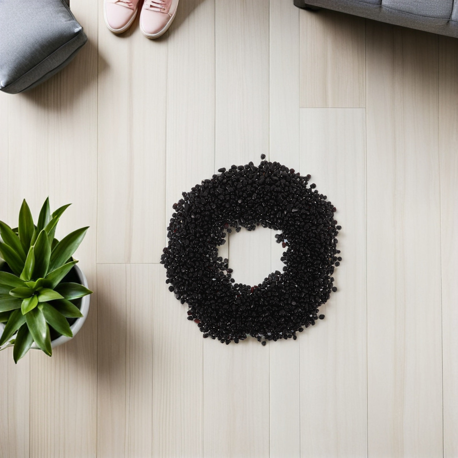 Zwarte grind aquariumdecoratie - Aquarium Plant Substrate recensie en prijs
