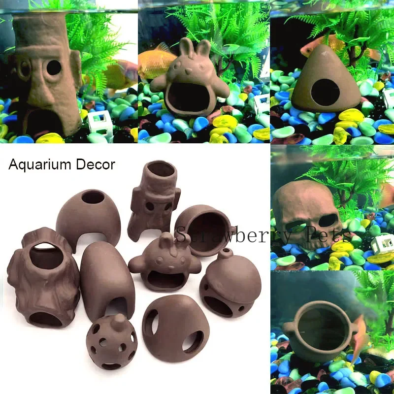 Keramische Aquarium Decoratie  - Aquarium Plants Live recensie en prijs