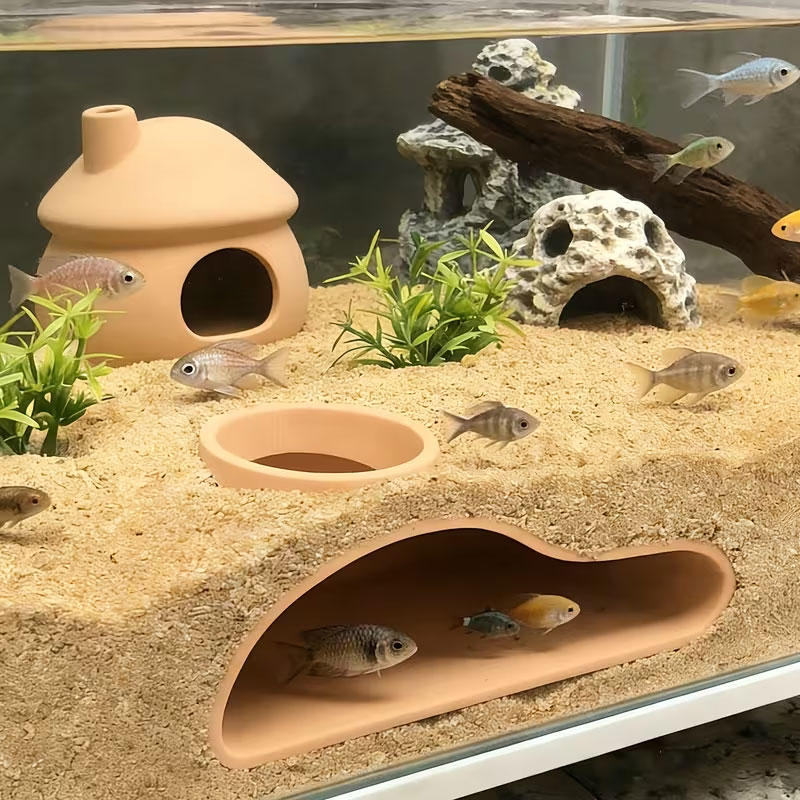 Apcarium Vis Tunnel Schuilplaa - Aquarium Plants Live recensie en prijs